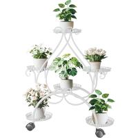 Estanteria para Macetas de Metal con Ruedas, Soporte para Plantas de 6 Niveles con Ruedas Universales Soporte Macetas Exterior Interior para Salón Balcón Terraza Patio 72,5 x 32,5 x 78,5cm - details 9
