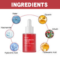 Niacinamida, suero para eliminar manchas oscuras, pecas faciales, melanina, corrector, hidratante, brillo, antipigmentación, reparación, cuidado de la piel - details 4
