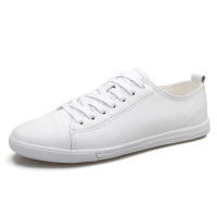Zapatos casuales para hombre, zapatos planos de moda para exteriores con cordones, zapatos de cuero para hombre - details 0
