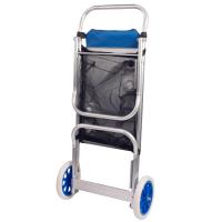 Carrito Plegable Multifuncional para Playa y Camping color azul - details 5