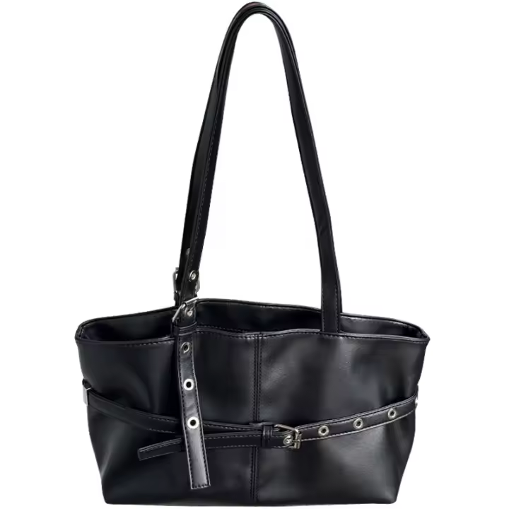 Bandolera de pecho y hombro para mujer Bolsa de Hombro para Mujer de Diseño Coreano Bolsa de Gran Capacidad para Otoño e Invierno El regalo de Navidad - 1