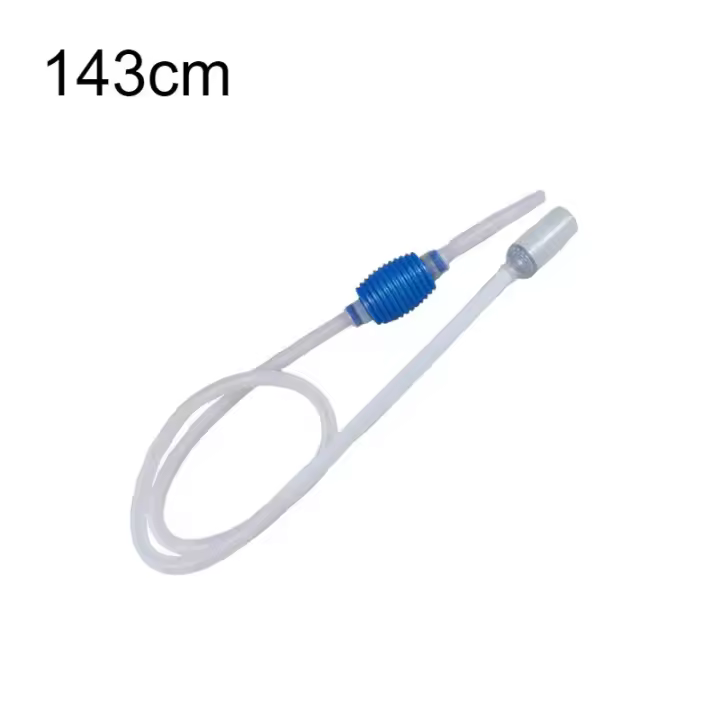 Sifón para Acuario, bomba de aspiradora para tanque de peces, accesorios para Acuario, cambiador de cambio de agua semiautomático, filtro de agua de grava - 1