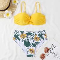 Traje de baño conjunto de Bikini de leopardo estampado ral trajes de baño de playa Push up ropa de playa de verano dos piezas traje de baño de cintura baja 2023 mujeres - details 26