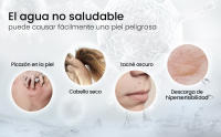 Newentor-Cabezal de ducha de mano con filtro de aniones, alta presión, 6 modos de pulverización, ahorro de agua - details 1