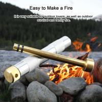 Herramienta de arranque de Metal de compresión, equipo de supervivencia, tubo de fuego comprimido portátil para acampar al aire libre - details 4