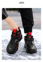 Zapatos de algodón para niños, zapatos informales para exteriores, parte superior de PU antideslizante, zapatos de moda para estudiantes, zapatos cálidos de felpa de alta calidad para niños - details 18