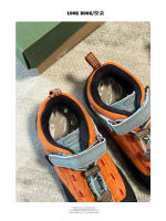 Nueva primavera al aire libre montañismo zapatos de senderismo anti-terciopelo de cuero de vaca casual zapatos deportivos niños y niñas niños medianos y viejos - details 10