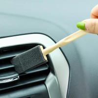 Cepillo de Limpieza para Aire de Coche Esponja para Limpieza Interior Quita el Polvo - details 1