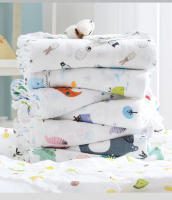 Manta suave de muselina para bebé, saco de dormir, toalla de baño, 100% algodón, 110x110cm - details 3