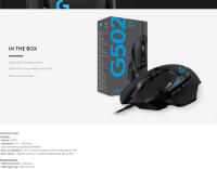 Ratón de Juegos Profesional Logitech G502 HERO 25600DPI, Sincronización de Luz Ajustable, Programación de Juegos - details 7