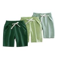 Ropa para niños 2025 verano nuevos pantalones medianos para niños pantalones para niños de cinco puntos de color sólido - details 1