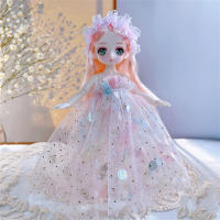 Vestido con bisagra de ojos simulados, muñeca de articulaciones extraíbles, Linda muñeca, regalo de cumpleaños, 23cm - details 4