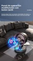 Ventilador USB Silencioso Portátil Potente Ventilador de Mesa con 3 Velocidades, Ajustable 90°, Mini Ventilador para Hogar, Oficina, Camping - details 5