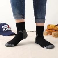 Calcetines deportivos de algodón peinado para hombre, calcetín transpirable, antideslizante, cómodo, para baloncesto, correr, 5 pares - details 6