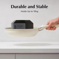 Nuevo mango de cocina extraíble, antiescaldado, para todas las ollas, sartenes, mango Universal para utensilios de cocina, mango de cocina, Clip para cuenco - details 9
