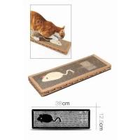 Rascador Para Gato 38 X 12.5 X 2 Cm Alfombrillas De Cartón Rascador De Gato Para Gatos - details 2