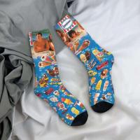 Calcetines de verano para hombre y mujer, antideslizantes, informales, con estampado de helado, la mejor idea de regalo - details 9