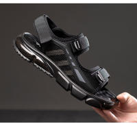 Nuevas Sandalias de Hombre Sandalias de Verano para Exteriores, con Correas, Amortiguadas de Aire, Zapatos de Playa, Zapatos Romanos suaves en Fondo - details 0
