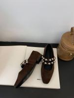 Nuevos zapatos franceses Mary Jane para mujer versión coreana diseño sentido moda remache tacón grueso cabeza cuadrada zapatos individuales ladyshoes - details 3