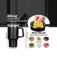 Taza de café con botella de agua de acero inoxidable aislada de 1200 ml para deportes - details 2