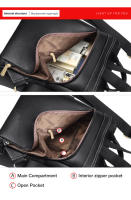 FOXER Mochila de cuero para mujer, bolso de viaje clásico para mujer - details 9