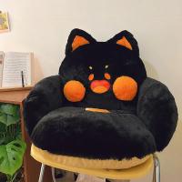 Cojín de Sitio de Gato Suave Kawaii Animal de Peluche para Sofá Decoración de Hogar Regalo para Niñas en Invierno - details 9