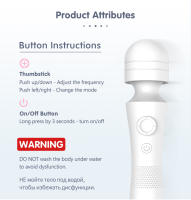 Vibrador Mágico AV DRYWELL para Mujeres Estimulador de Clítoris Multi Velocidades Juguete Sexual Adulto para Mujeres Dildo de Silicona - details 11