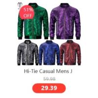 Chaleco de seda sólida para hombre, corbata de color champán, rosa, azul, verde, morado y rojo, gemelos de pañuelo, clips formales para boda y negocios - details 77