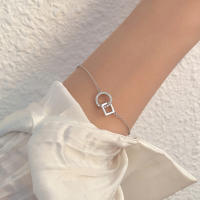 Pulsera De Beads Geométricas De Plata Esterlina 925 Para Mujeres Estilo Simple Y Temperamento Joyería De Mano Para Fiestas - details 26