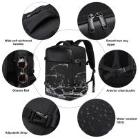 Mochila de viaje para hombre, Mochila impermeable para deportes al aire libre con carga USB, 40x20x25 - details 2