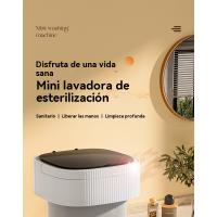 Lavadora plegable 10L portátil de lavado y centrifugado todo en uno pequeña lavadora de ropa interior para niños dormitorio de estudiantes - details 2