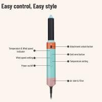 Peine de Aire Caliente de 6-en-1 Estilizador Multi-Funcional para Alizar y Enderezar el Cabello - details 2