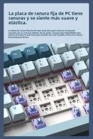 LT75 Teclado mecánico para juegos de tres modos de alta calidad teclado inalámbrico Bluetooth intercambiable en caliente personalizado - details 17