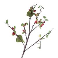 Ramas artificiales de morera de plástico, elegantes ramas de frutas de frambuesa hechas a mano, plantas falsas flexibles, tienda de Hotel - details 6
