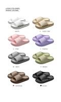 Feslishoet Zapatillas de Playa para Hombres y Mujeres Suela Gruesa, Antideslizante, Color Sólido, Estilo de Verano para Parejas - details 10