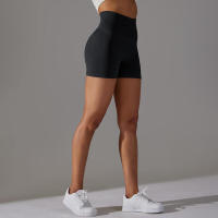 Shorts Deportivos de Cintura Alta Sin Costuras, Adecuados para Ciclismo, Jogging, Fiesta, Leggings, Ropa de Yoga - details 14