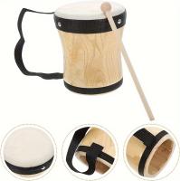 Bongo tambor de mano indio auténtico, instrumento de percusión tradicional para entusiastas de la música - details 2