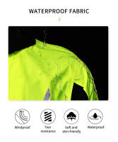 WOSAWE-chubasquero para hombre y mujer, chaqueta impermeable para Motocross, motociclista, pantalones, traje de lluvia - details 2