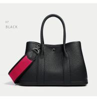 Bolsos De Cuero De Lujo para Mujer, Bolsos De Hombro, Collage De Correas, Anchas De Color - details 14