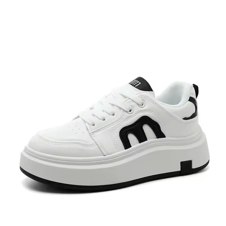 Zapatillas Blancas Transpirables Cp335 Zapatos de Tablero Escolar Casuales de Primavera/Verano 2025 - 1