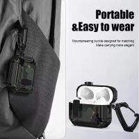 Funda de bloqueo seguro con interruptor automático para AirPods Pro2 Pro 2 2ª generación, cubierta USB C para AirPods 3, 3, 2, 1 Pro, fundas para auriculares - details 3