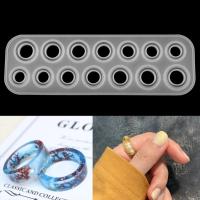 Premium Resin Ring Mold Silicone Molds for Epoxy Resin Resin Molds with 14 Different Sizes for Making Rings Earrings Pendants - details 6