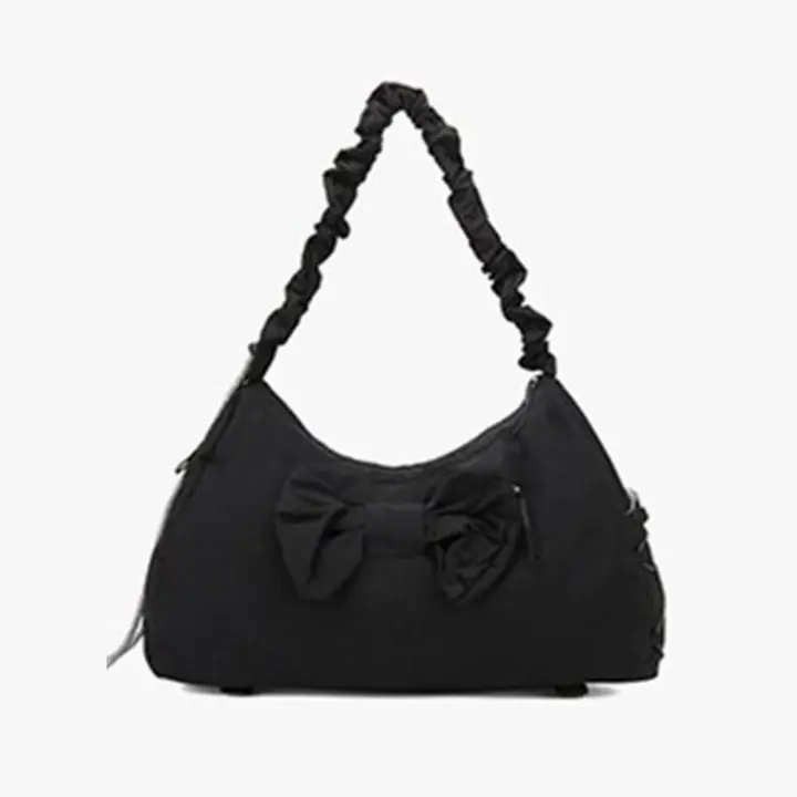 Bolsa de gimnasio deportiva con diseño de lazo coreano, bolsa de transporte ligera para esterilla de Yoga de gran capacidad, bolsa de viaje impermeable para entrenamiento físico para mujer - 1