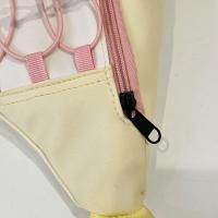 Bolso cruzado portátil para chica, bolso de pecho de estilo japonés, impermeable, para correr, riñonera, bolsa de nailon con contraste de Color para teléfono, para chicas adolescentes - details 9