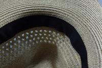 Sombrero de paja hueco de alta calidad para hombre, gorra plegable de playa de ala ancha, talla grande de hueso grande, sombrero Fedora con protección solar de 58CM, 60CM y 62CM - details 21