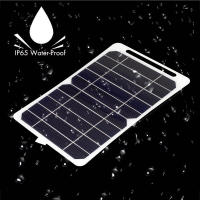 Kit completo de carga móvil USB del panel 10W para el sistema solar doméstico mping - details 2