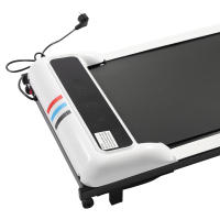 Cinta de correr eléctrica para debajo del escritorio, máquina de trotar para caminar, Control remoto, almohadilla para correr, color blanco - details 8