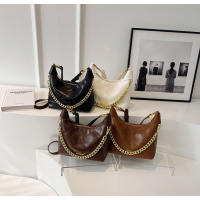 Bolso Messenger de Mujer de Alta Gama Primavera-Verano 2025 Bolso de Cubo con Hombro Único Retro Fácil de Emparejarse - details 8