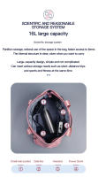 Winking Men Bolso de hombro y bolso Diseño original 2023 Deportes impermeables para niños Fin de semana para hombres con bolsa para zapatos - details 7