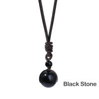 Collar de cristales curativos, ojo de tigre Natural, amatista, protección de bendición de la suerte, cuentas de chakra, colgante de piedra para mujeres y hombres - details 7
